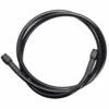 Universal Braided Stainless Brake Line - 24" - Ebony