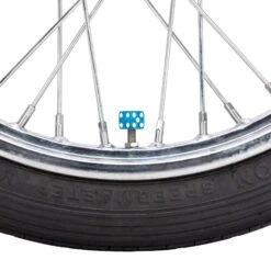 Glitter Dice Air Valve Caps - Blue -Motor Parts Hub 012374 Mooneyes Glitter Dice Air Valve Caps Blue 5