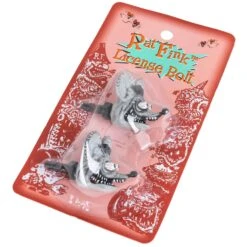 Rat Fink Head License Plate Bolts - Gray -Motor Parts Hub 012378 Mooneyes Rat Fink Head License Plate Bolts Gray 1