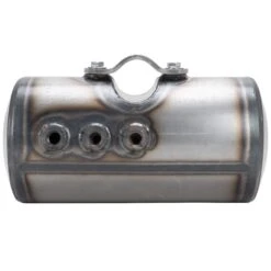 Dished Clamp-On Steel Motorcycle Oil Tank For Lowbrow Customs Harley Sportster Hardtails -Motor Parts Hub 012459 Lowbrow Customs Dished Clamp On Steel Motorcycle Oil Tank for Lowbrow Customs Harley Sportster Hardtails 6