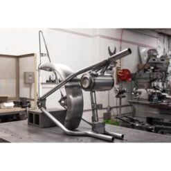 Dished Clamp-On Steel Motorcycle Oil Tank For Lowbrow Customs Harley Sportster Hardtails -Motor Parts Hub 012459 Lowbrow Customs DishedClamp OnSteelMotorcycleOilTankforLowbrowCustomsHarleySportsterHardtails 3