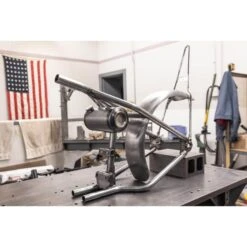 Dished Clamp-On Steel Motorcycle Oil Tank For Lowbrow Customs Harley Sportster Hardtails -Motor Parts Hub 012459 Lowbrow Customs DishedClamp OnSteelMotorcycleOilTankforLowbrowCustomsHarleySportsterHardtails 4