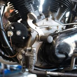 Sling Shot Clutch Control - Harley-Davidson 4 Speed - Stainless Steel -Motor Parts Hub 012466 Prism Supply Sling Shot Clutch Control Harley Davidson Big Twin Stainless Steel 1web