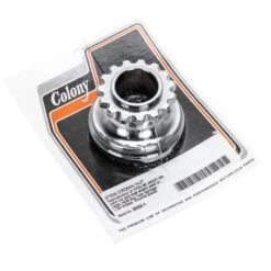 #3332-1 Chrome Stem Crown Nut 1936-1938 Harley-Davidson Big Twin Springer