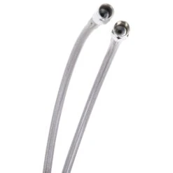 Universal Braided Stainless Brake Line - 54" - Clear Coated -Motor Parts Hub 012706 Goodridge Universal Braided Stainless Brake Line 54in Clear Coated 2