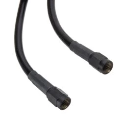 Universal Braided Stainless Brake Line - 19" - Ebony -Motor Parts Hub 012713 Goodridge Universal Braided Stainless Brake Line 19in Ebony 5