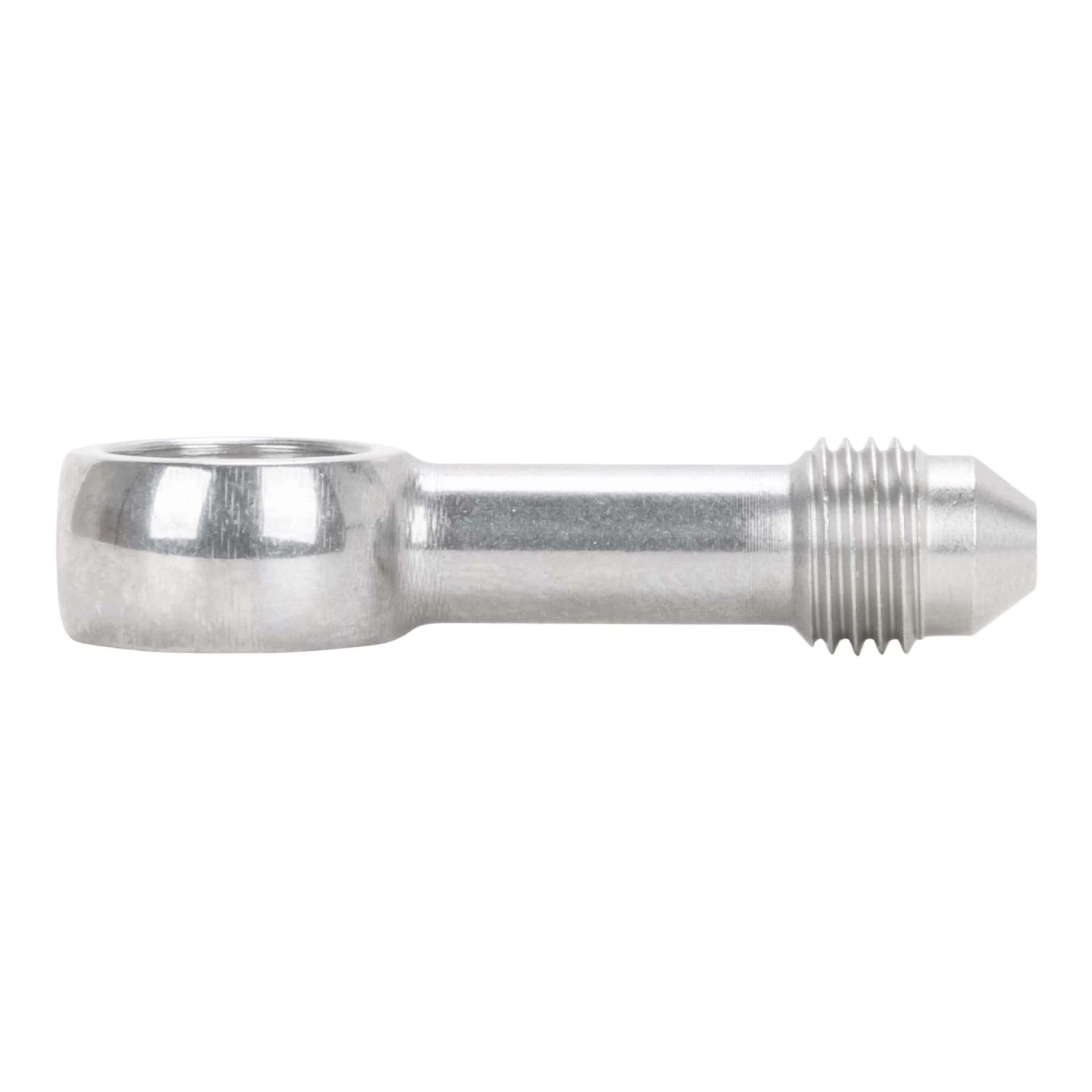 Straight 7/16 Inch Banjo Fitting - Stainless Steel 2 Straight 7/16 Inch Banjo Fitting - Stainless Steel - Image 2