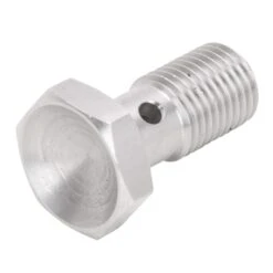 3/8-24 Inch Single Banjo Bolt - Stainless Steel -Motor Parts Hub 012772 Goodridge 3 8 24in Single Banjo Bolt Stainless Steel 4