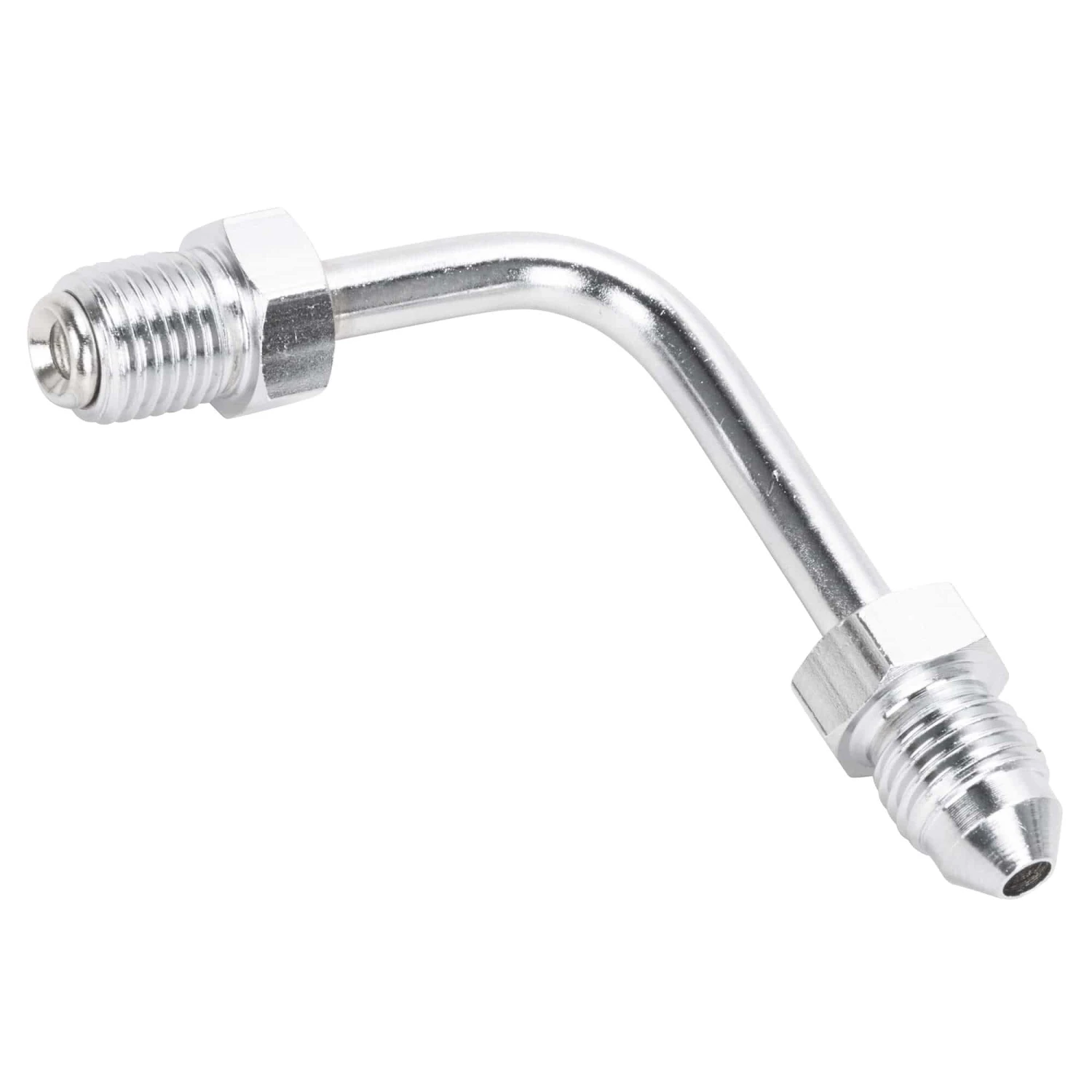 Short 90 Degree Tube Adapter - Chrome 1 Short 90 Degree Tube Adapter - Chrome