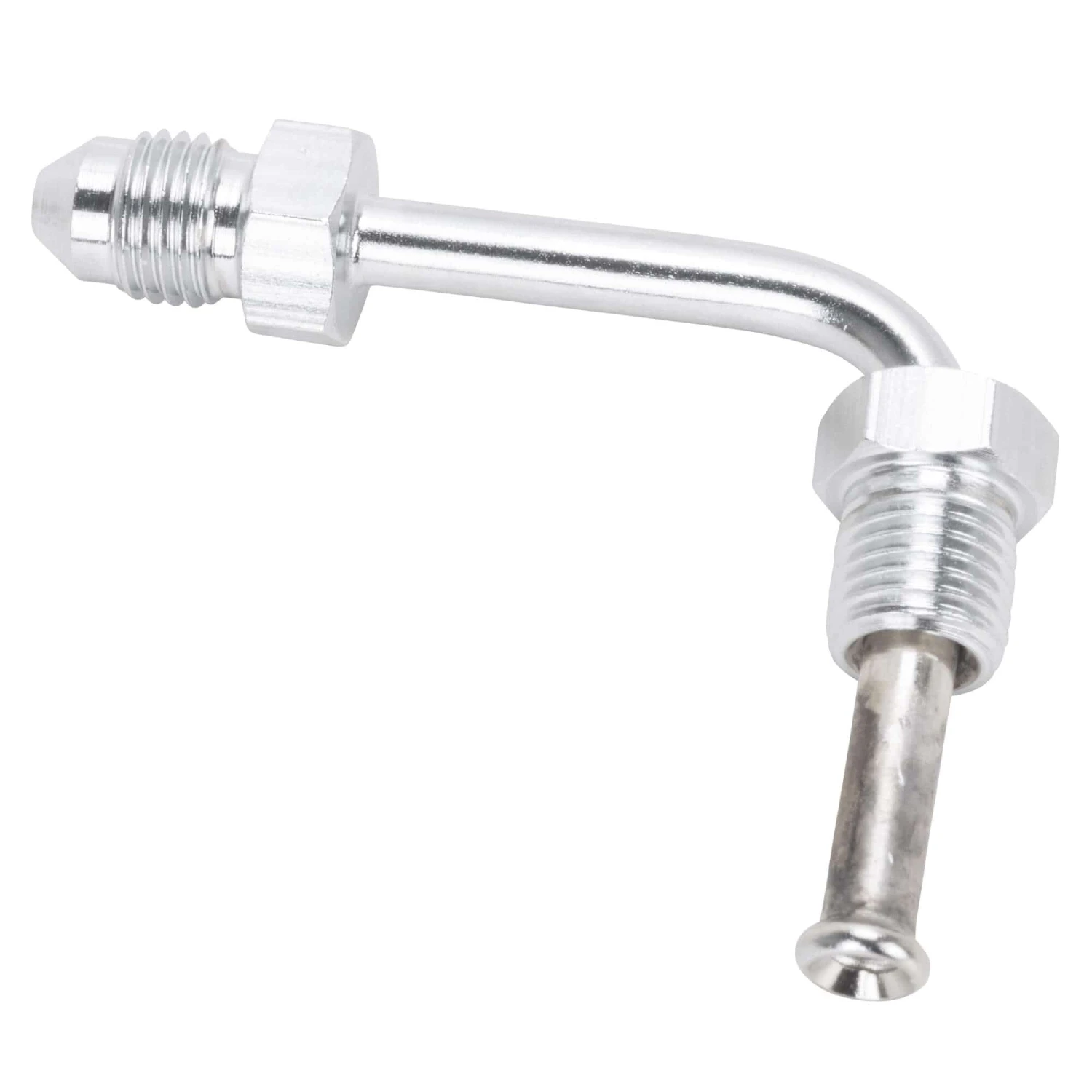 Short 90 Degree Tube Adapter - Chrome 3 Short 90 Degree Tube Adapter - Chrome - Image 3