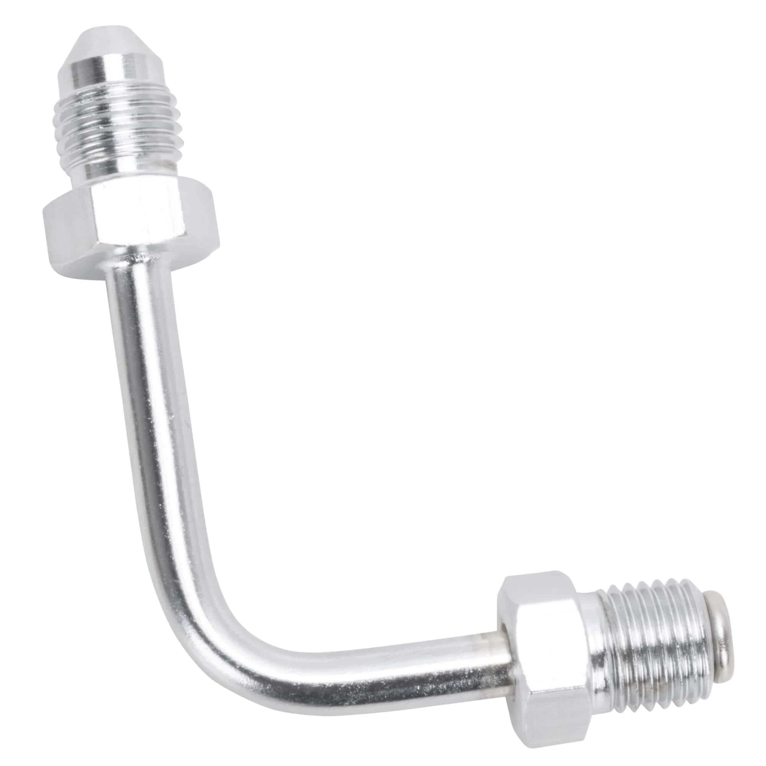 Short 90 Degree Tube Adapter - Chrome 4 Short 90 Degree Tube Adapter - Chrome - Image 4