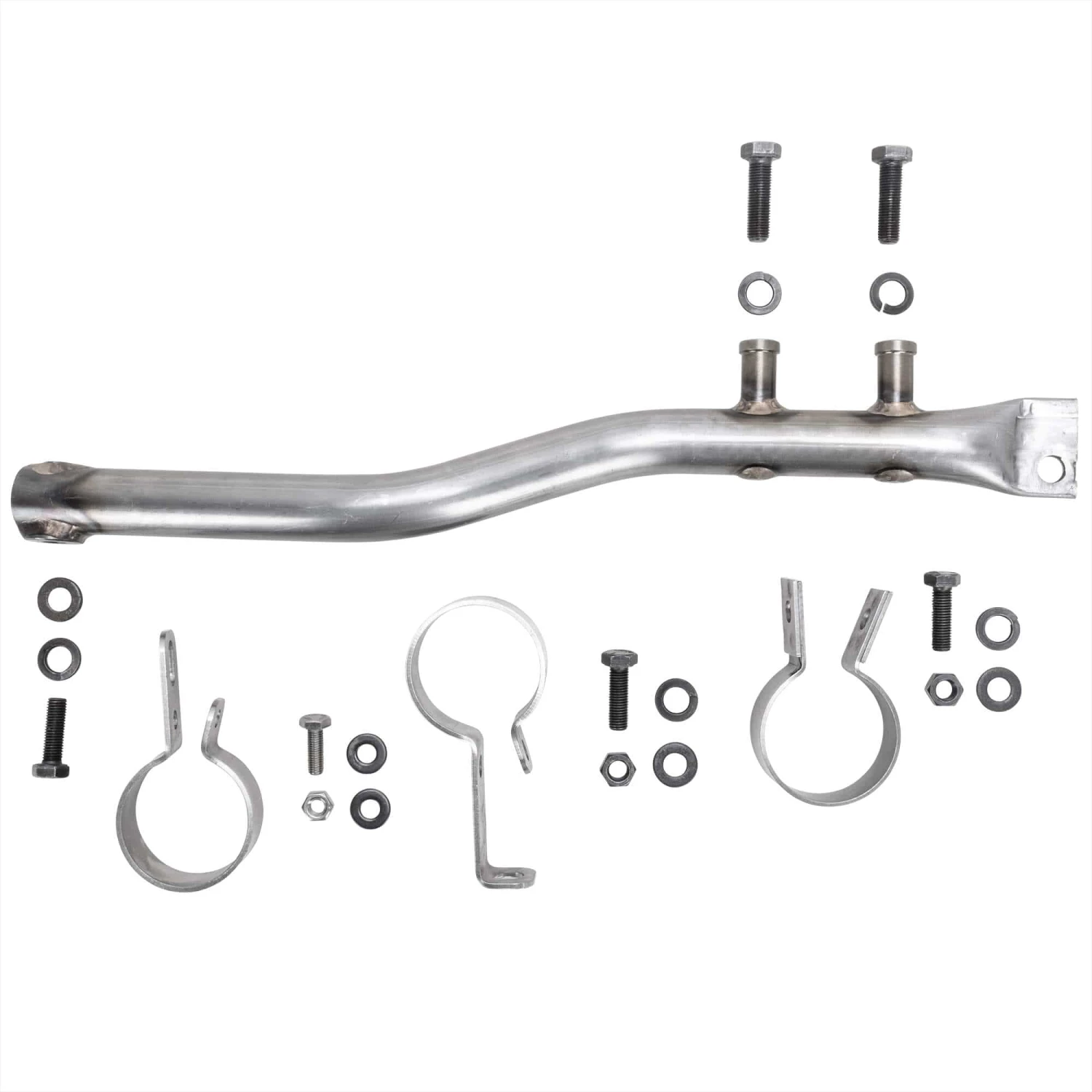 Drag Pipe Mounting Kit - 1952-81 Harley-Davidson Ironhead Sportster 1 Drag Pipe Mounting Kit - 1952-81 Harley-Davidson Ironhead Sportster