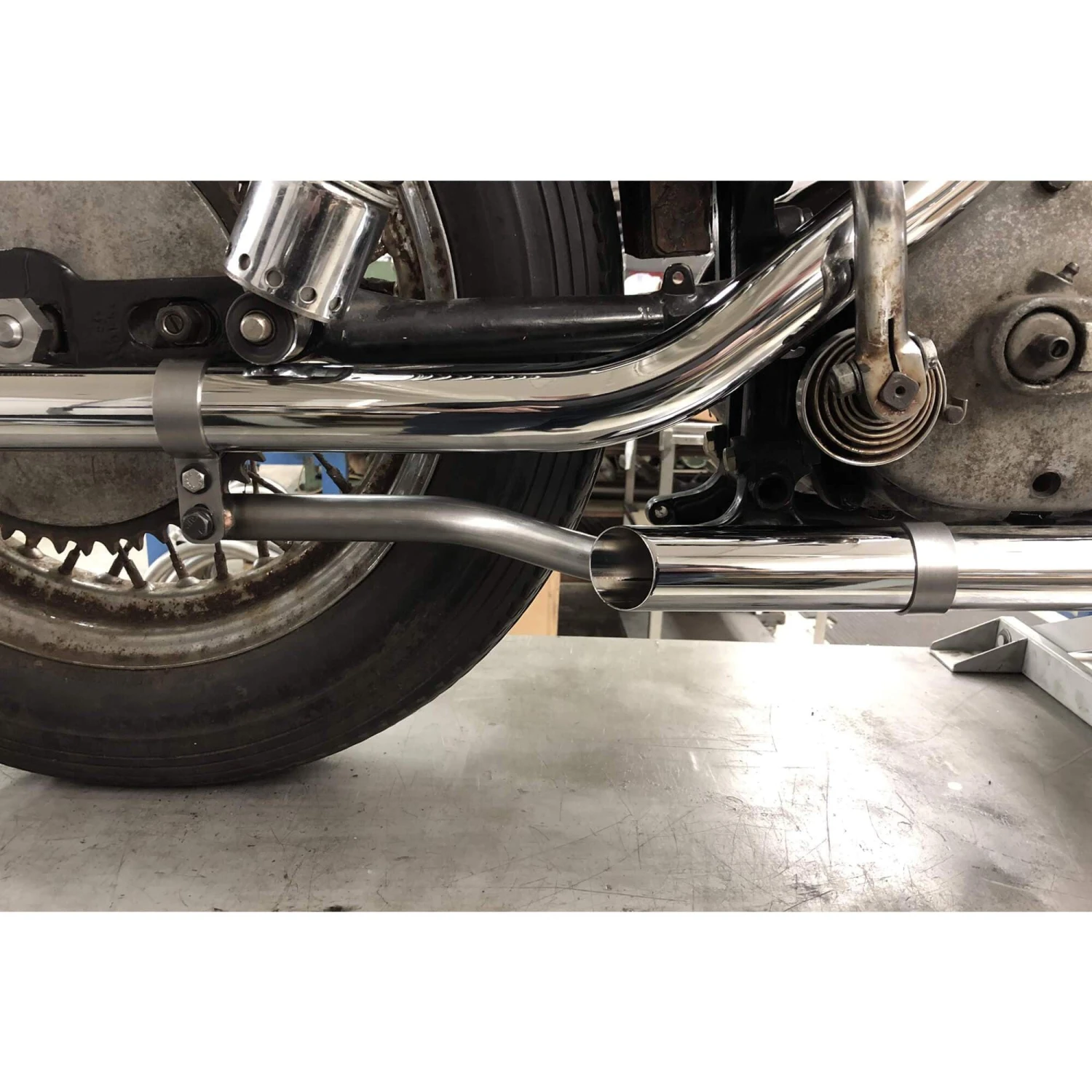 Drag Pipe Mounting Kit - 1952-81 Harley-Davidson Ironhead Sportster 7 Drag Pipe Mounting Kit - 1952-81 Harley-Davidson Ironhead Sportster - Image 7