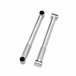 11 Inch Ribbed Rigid Struts - Chrome