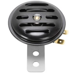 Universal Mini Horn 2.5 Inch Diameter - Black -Motor Parts Hub 013172 Cycle Standard UniversalMiniHorn2.5inchdiameter Black 1