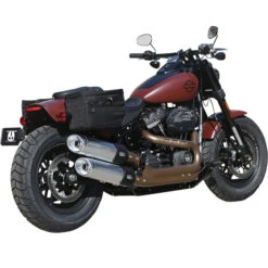 Escape Bag Saddlebags - Black 5 Escape Bag Saddlebags - Black -Motor Parts Hub 013367 Thrashin Supply Co. Escape Bag Saddlebags Black 1