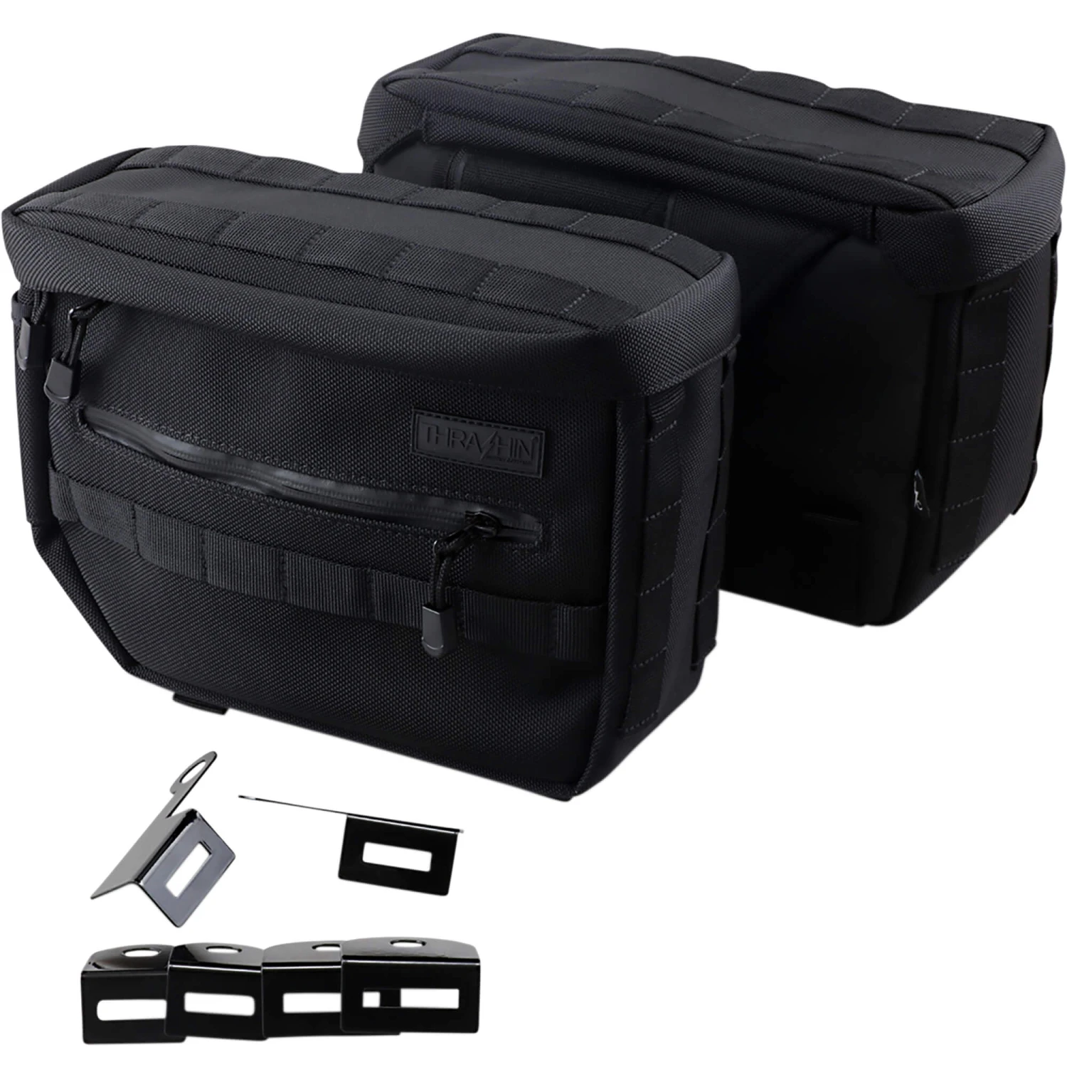 Essential Saddlebags - Black 1 Essential Saddlebags - Black