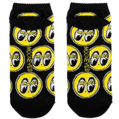 Eyeball Ladies Ankle Socks - Black -Motor Parts Hub 013533 Mooneyes EyeballLadiesAnkleSocks Black 6
