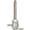 22MM Power-Flo Petcock - Round Body - Chrome - Forward