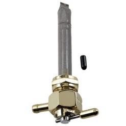 22MM Power-Flo Petcock - Hex Body - Brass - Inward