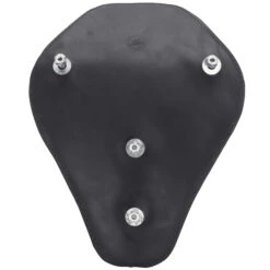 Snub Nose Leather Solo Seat - Buckskin -Motor Parts Hub 013757 RichPhillipsSeatCo SnubNoseLeatherSoloSeat Buckskin 4
