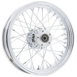 18 X 3.5 40 Spoke Chrome Rear Wheel Fits 1984-99 Harley-Davidson Big Twin/XL