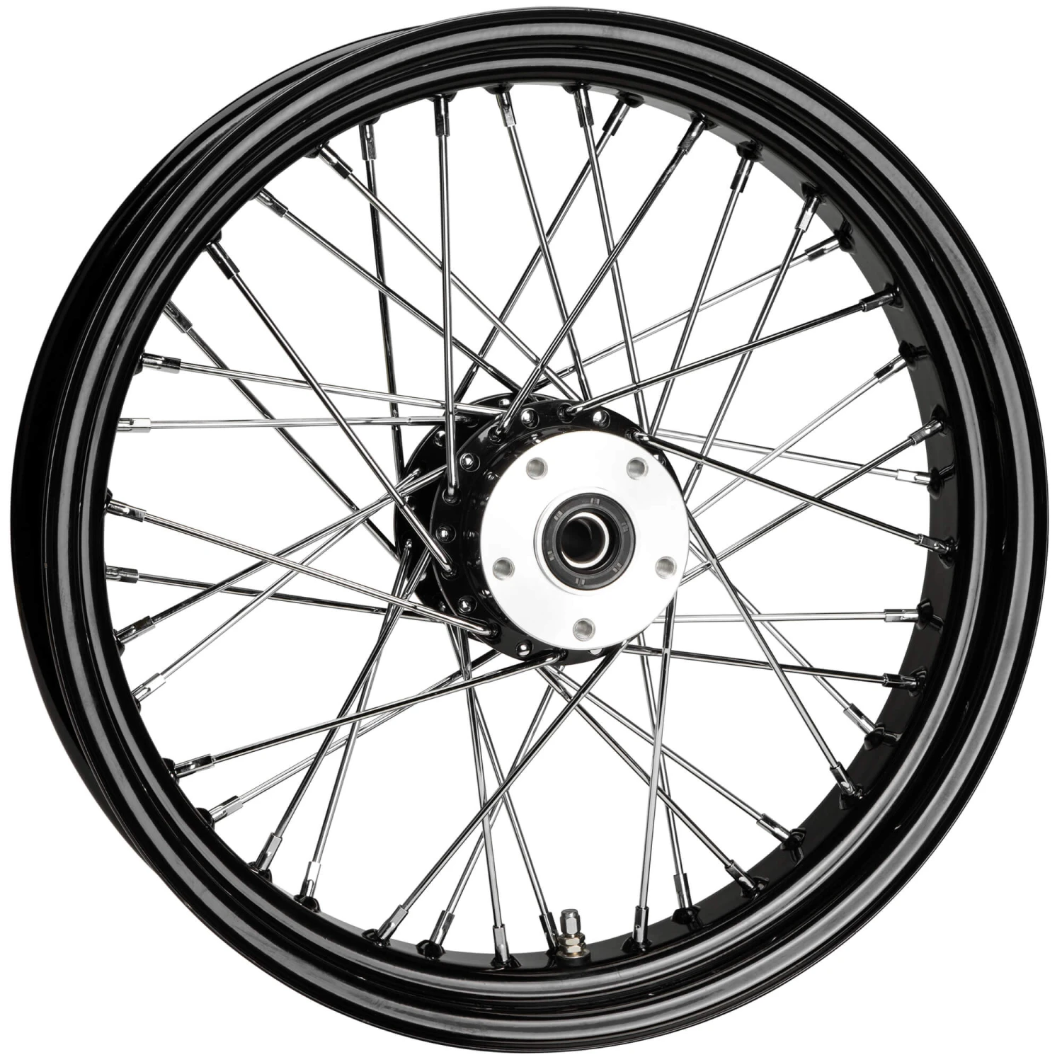 18 X 3.5 40 Spoke Black Rear Wheel Fits 1984-1999 Harley-Davidson Big Twin/XL 1 18 X 3.5 40 Spoke Black Rear Wheel Fits 1984-1999 Harley-Davidson Big Twin/XL