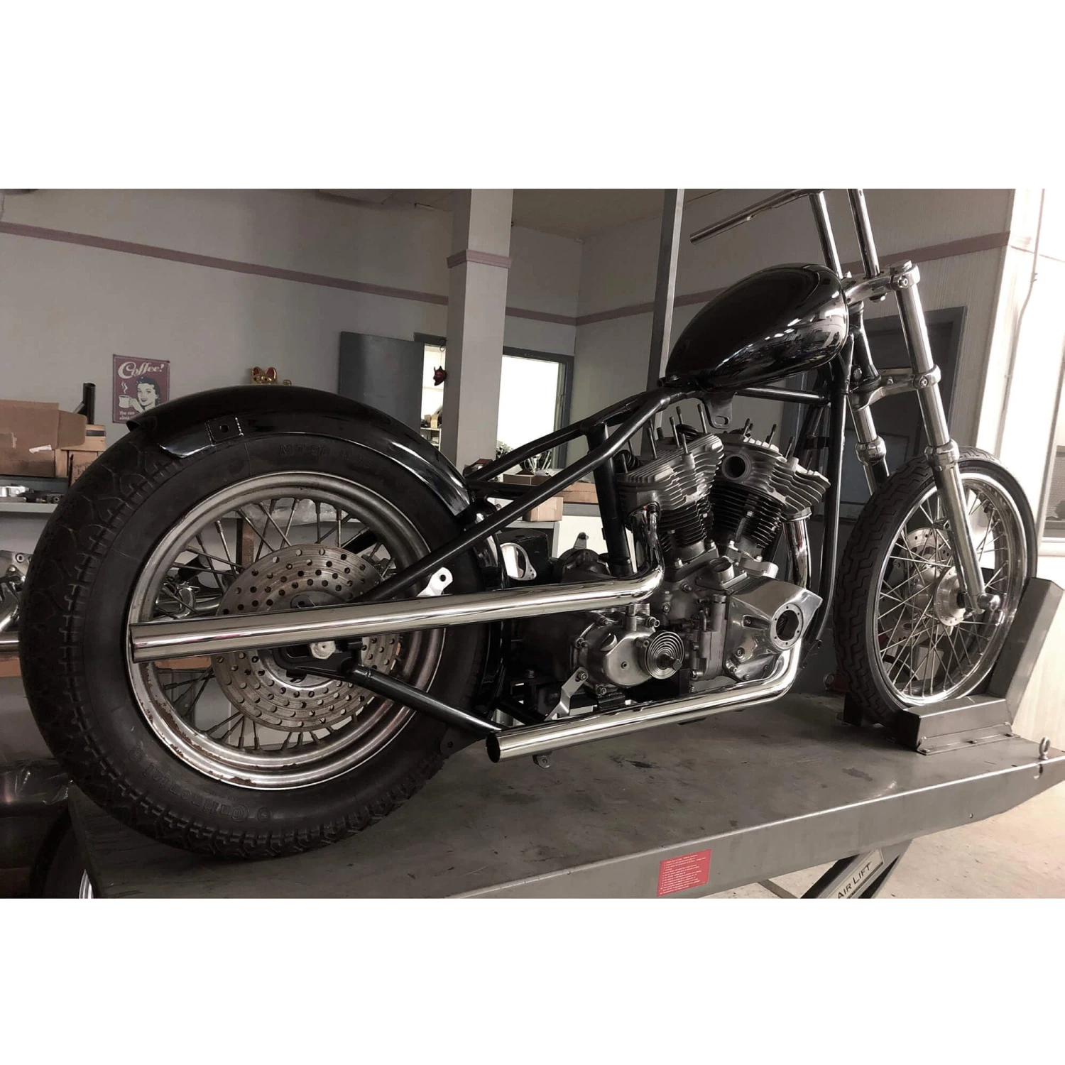 Hi Lo Shotgun Exhaust Pipe Set 1970-1984 Harley-Davidson Shovelhead 11 Hi Lo Shotgun Exhaust Pipe Set 1970-1984 Harley-Davidson Shovelhead - Image 11