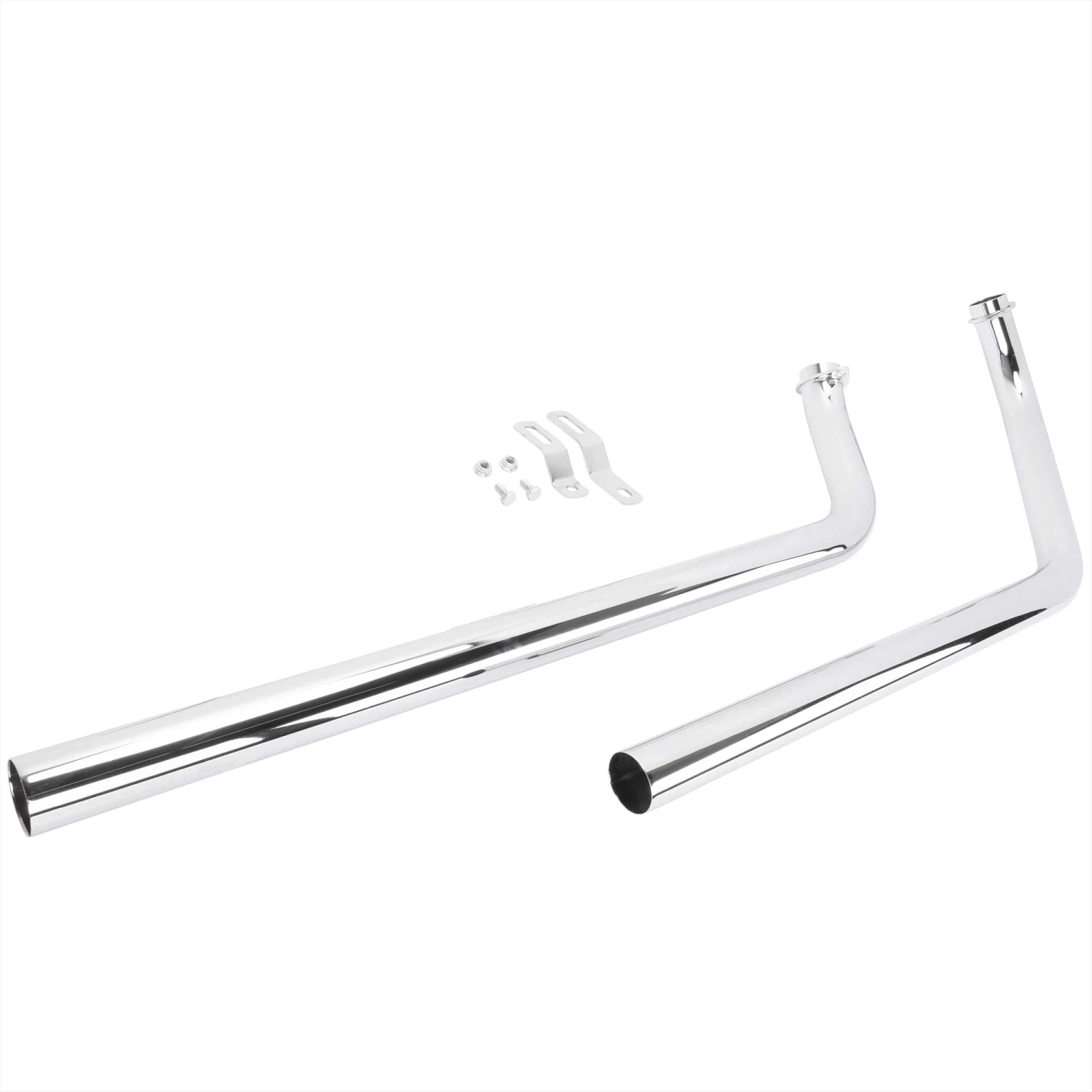Hi Lo Shotgun Exhaust Pipe Set 1970-1984 Harley-Davidson Shovelhead 2 Hi Lo Shotgun Exhaust Pipe Set 1970-1984 Harley-Davidson Shovelhead - Image 2
