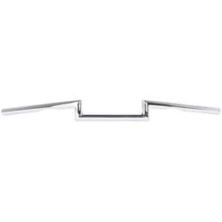 Z Bar Handlebars - 1 Inch - 2 Inch Rise - Chrome