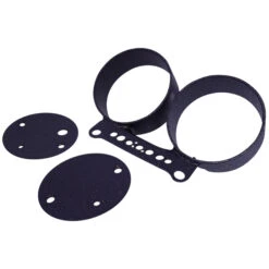 Dual Gauge Bracket - Black - 1995-2001 Harley-Davidson XL1200 99-05 FXDX 95-00 FXDX-CONV