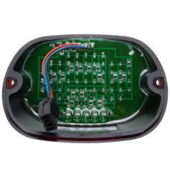 Blackout Taillight - Red Lens -Motor Parts Hub 014254 Cycle Standard BlackoutTaillight Red 2