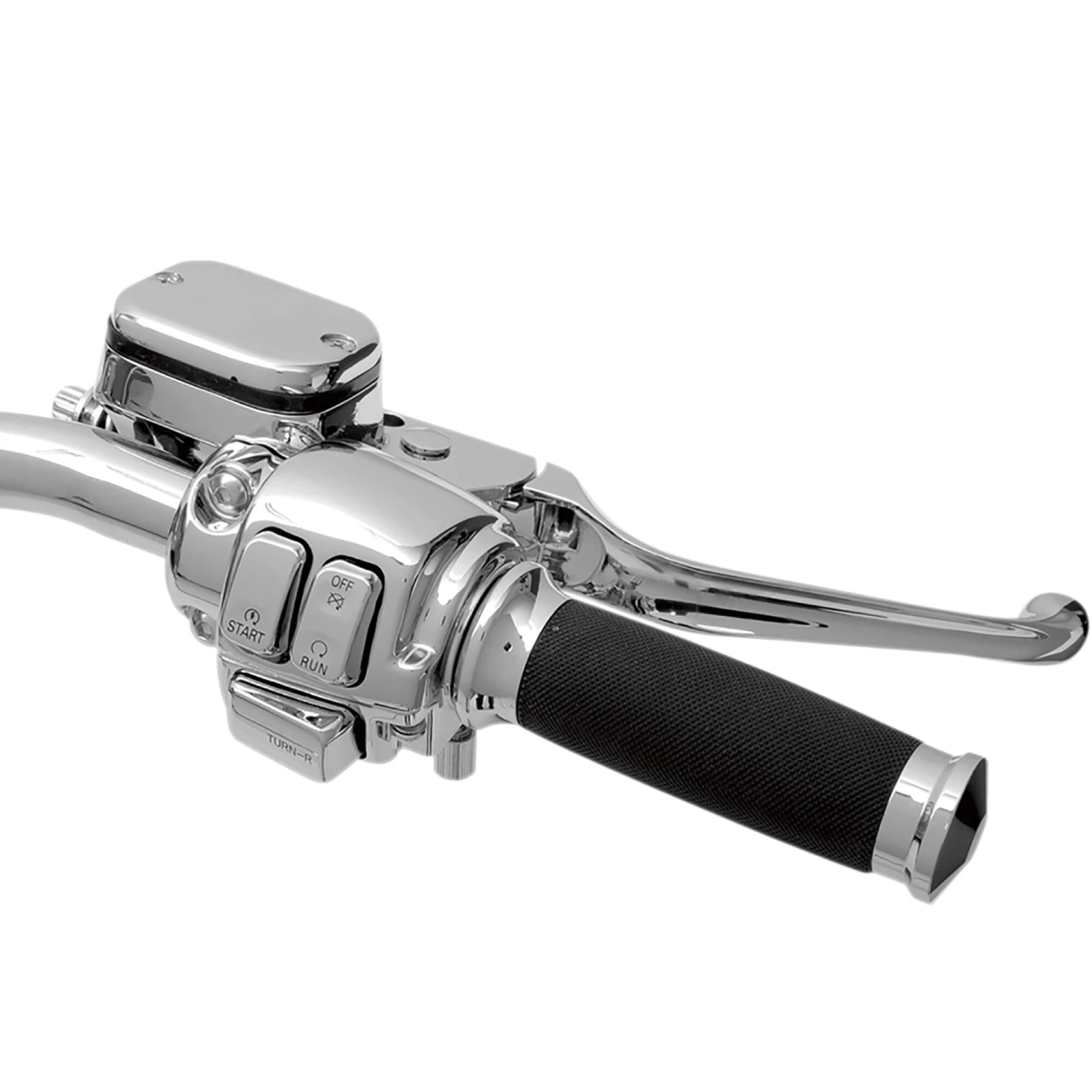 Brake/Mechanical Clutch Controls Kit With Switches - Chrome - Single Disc 1996-11 Harley-Davidson FXD/FXDWG 96-03 XL 96-07 FLHR 96-10 FXST/FLST 2 Brake/Mechanical Clutch Controls Kit With Switches - Chrome - Single Disc 1996-11 Harley-Davidson FXD/FXDWG 96-03 XL 96-07 FLHR 96-10 FXST/FLST - Image 2