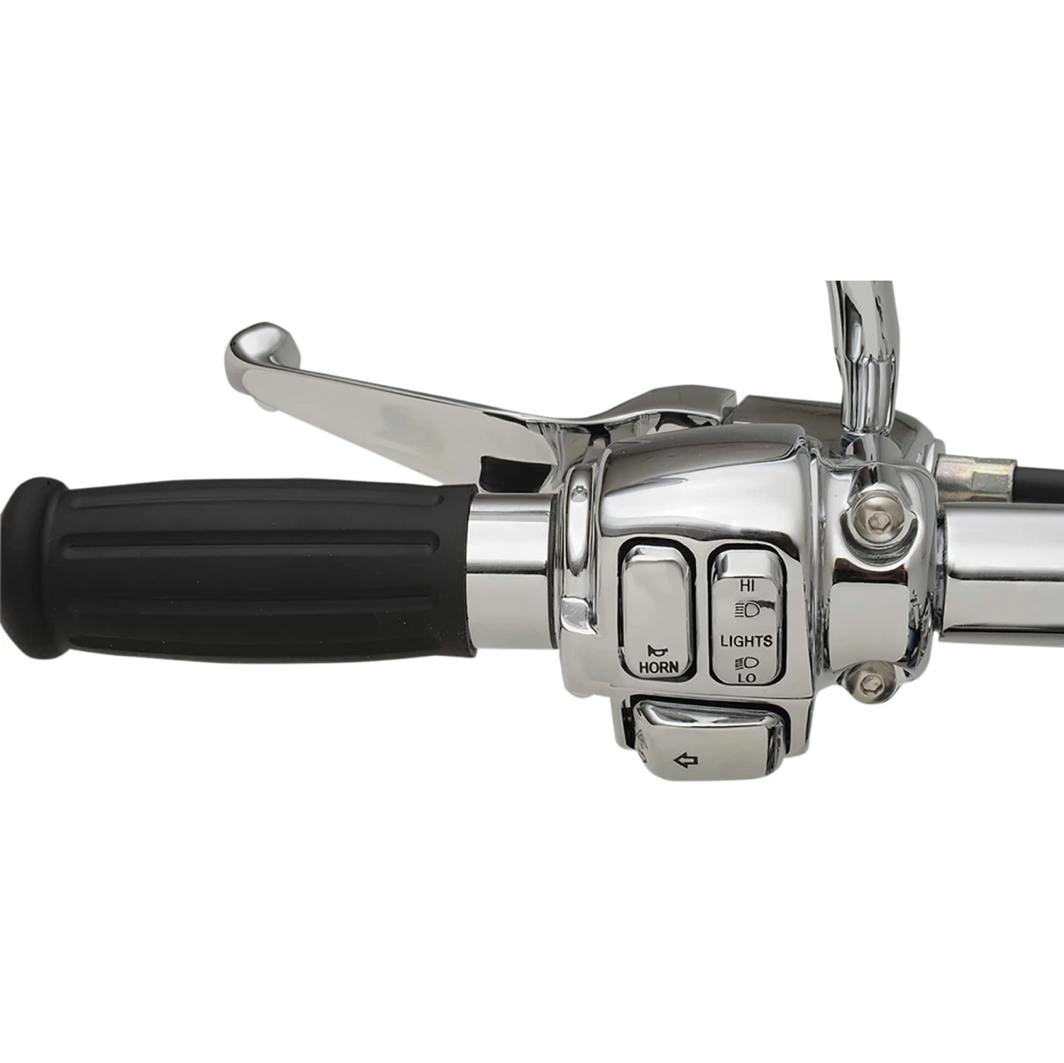 Brake/Mechanical Clutch Controls Kit With Switches - Chrome - Single Disc 1996-11 Harley-Davidson FXD/FXDWG 96-03 XL 96-07 FLHR 96-10 FXST/FLST 4 Brake/Mechanical Clutch Controls Kit With Switches - Chrome - Single Disc 1996-11 Harley-Davidson FXD/FXDWG 96-03 XL 96-07 FLHR 96-10 FXST/FLST - Image 4