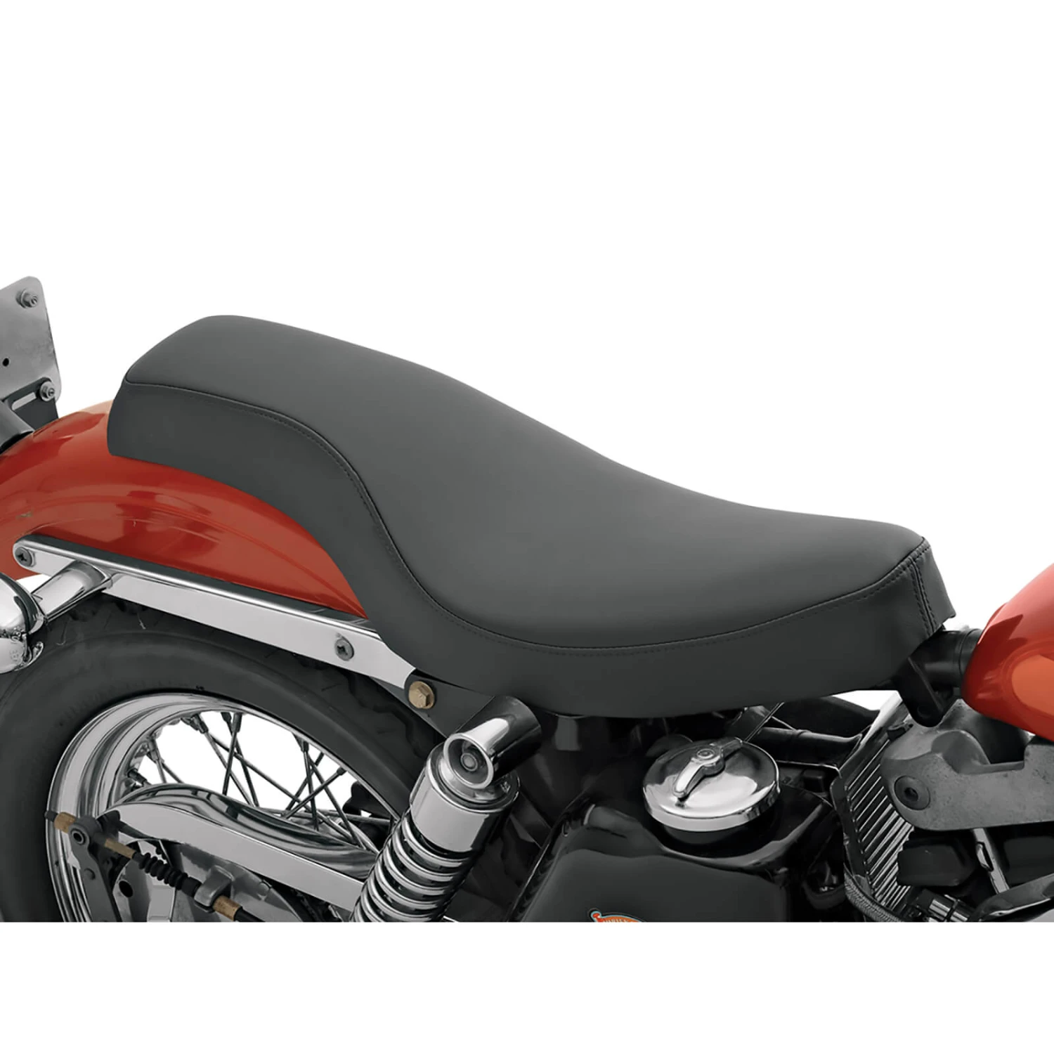 Spoon Style 2-Up Seat - Smooth - 1957-78 Harley-Davidson Sportster XL 2 Spoon Style 2-Up Seat - Smooth - 1957-78 Harley-Davidson Sportster XL - Image 2