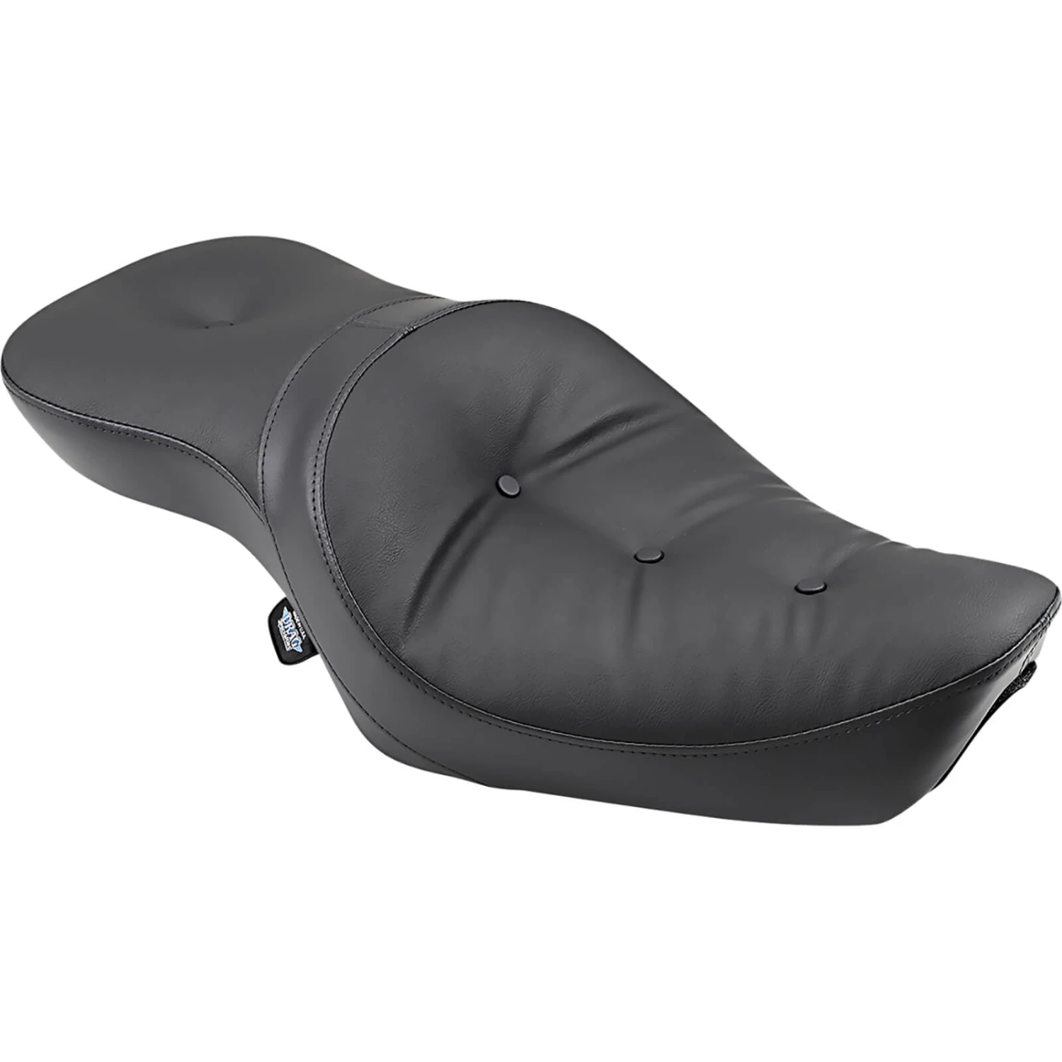 Low Profile Double Bucket 2-Up Pillow Seat - 1982-2003 Harley-Davidson Sportster XL 1 Low Profile Double Bucket 2-Up Pillow Seat - 1982-2003 Harley-Davidson Sportster XL