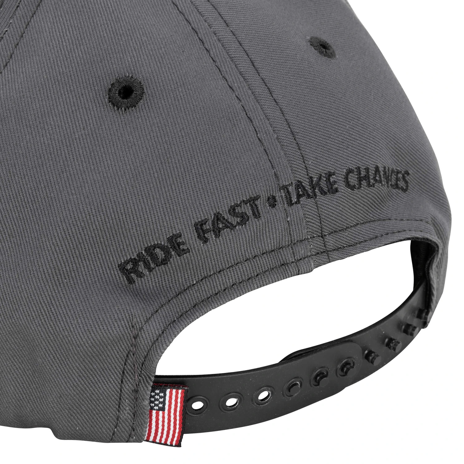 Ride Fast Take Chances Premium Snap Back Hat - USA Made 3 Ride Fast Take Chances Premium Snap Back Hat - USA Made - Image 3