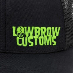 Left Panel Premium Snap Back Hat - USA Made -Motor Parts Hub 014830 Lowbrow Customs LeftPanelPremiumSnapBackHat USAMade 2