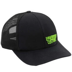 Left Panel Premium Snap Back Hat - USA Made -Motor Parts Hub 014830 Lowbrow Customs LeftPanelPremiumSnapBackHat USAMade 5