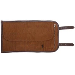 Brown Leather Tool Roll -Motor Parts Hub 015062 AxelCo BrownLeatherToolRoll 4