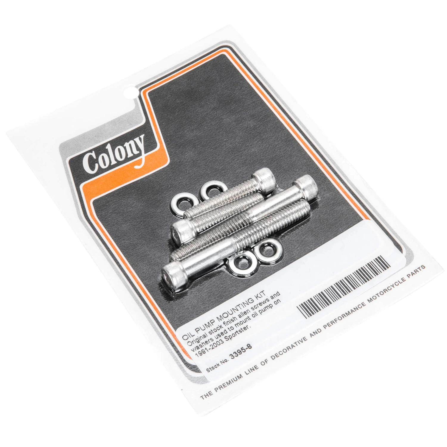 #3395-8 Oil Pump Mounting Kit 1991-03 Harley-Davidson Sportster 1 #3395-8 Oil Pump Mounting Kit 1991-03 Harley-Davidson Sportster