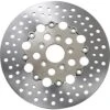 RUSSELL Floating Drilled Stainless Steel Brake Rotor - 11.5 Inch - Replaces Harley-Davidson OEM# 41789-92