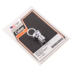 #2057-2 Speedometer Drive Block Off Plug Chrome Harley Sportster 57-72