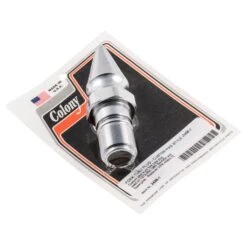 #2498-1 Chrome Pike Nut Fork Tube Cap / Plug Harley Sportster 1973-1985