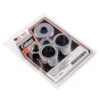 #2507-5 Chrome Front Axle Nut Spacers Washer Kit Harley FLH FLT 08-up