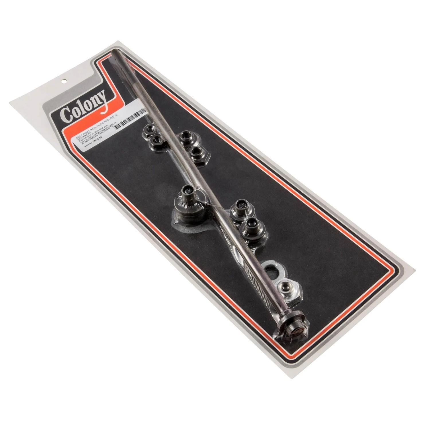 #2612-10 Seat Post Rod Nuts Spacer Kit Harley Davidson Big Twins 1936-80 1 #2612-10 Seat Post Rod Nuts Spacer Kit Harley Davidson Big Twins 1936-80