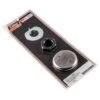 #2937-5 Stem Nut Kit With Washer And Chrome Cover Harley Davidson Wideglide