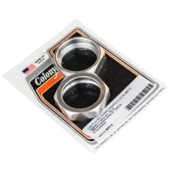 #8007-2 Intake Manifold Nuts CAD Plated Fits 1936-39 61 Cu. In. Knucklehead / 1930-48 Sidevalve Except 45