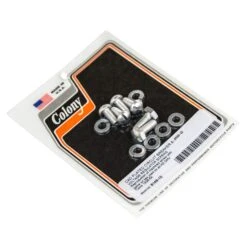 #8146-10 Circuit Breaker & Voltage Regulator Screws CAD Plated Fits 1936-64 Harley Davidson OHV Twins