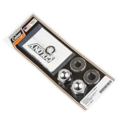 #8606-6 Rear Axle Cap Kit Chrome Acorn Harley Big Twin 73-up XL 79-up